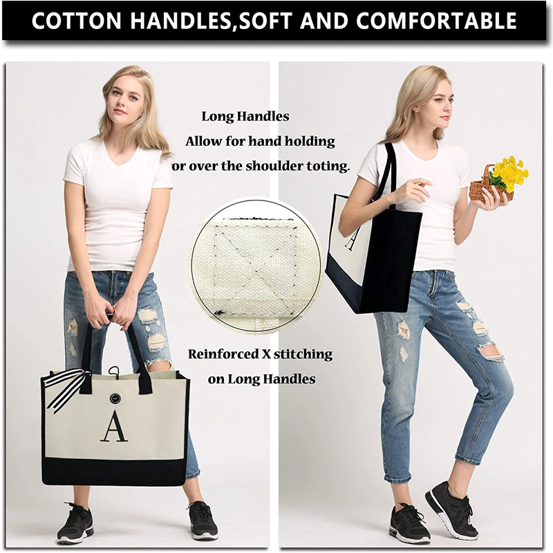 Tote Bag Fashion Canvas Totes  - Canvas Backpack Casual ulasan dan harga