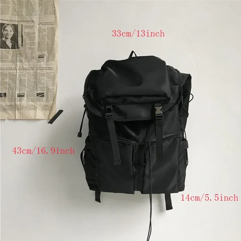Unisex Casual Drawstring & Has - Laptop Backpack 15.6 ulasan dan harga