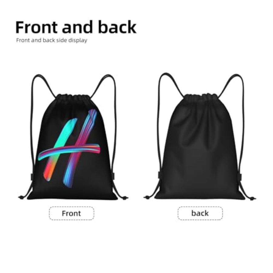 Drawstring Bags Initial Drawst - Drawstring Gym Bag ulasan dan harga