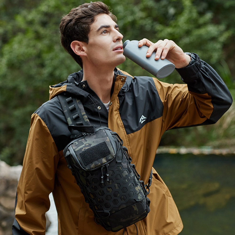 Outdoor Port Bag Pack Tactical - Sling Backpack Shoulder ulasan dan harga