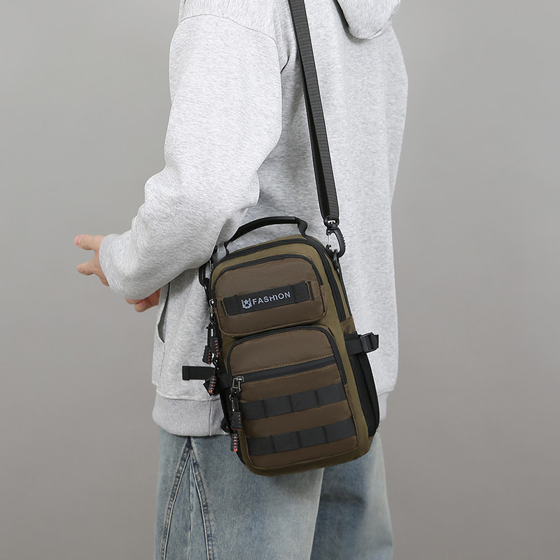 Hiking Chest Bag Travel Multif - Canvas Backpack Casual ulasan dan harga