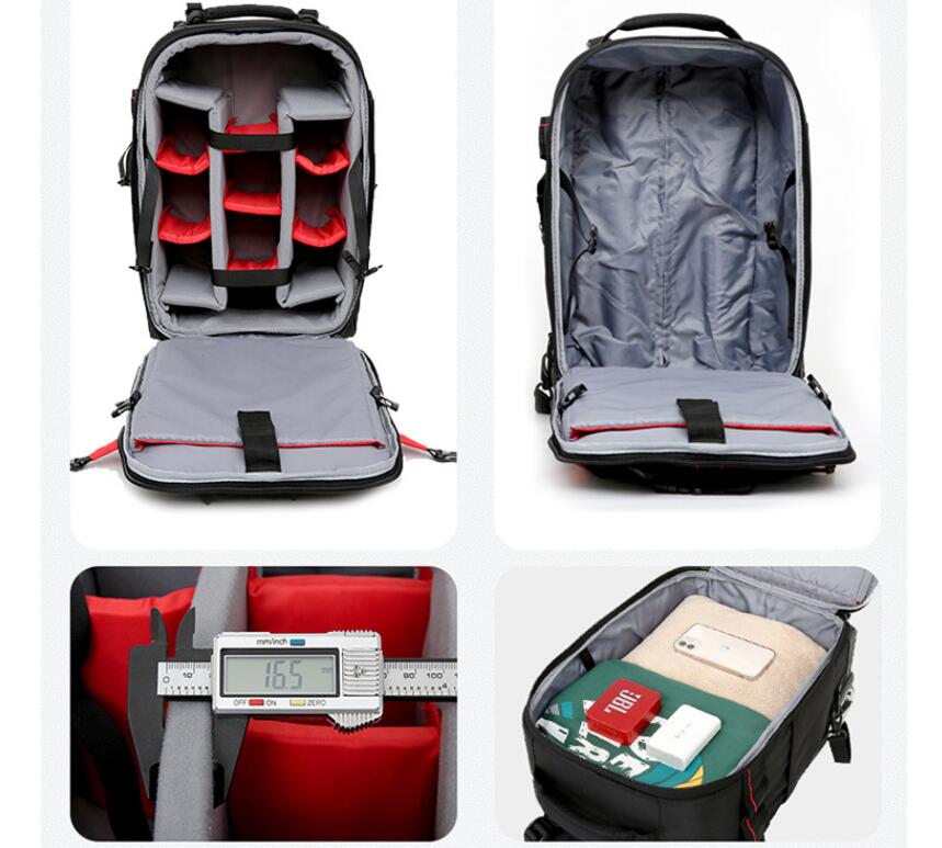 Travel Trolley bag for camera  - Laptop Backpack 15.6 ulasan dan harga