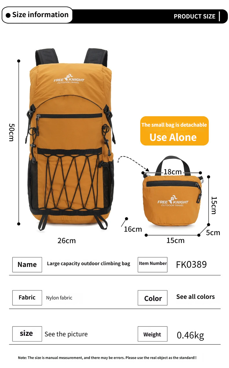 30L Tactical Waterproof Backpa - Rain Cover Backpack ulasan dan harga