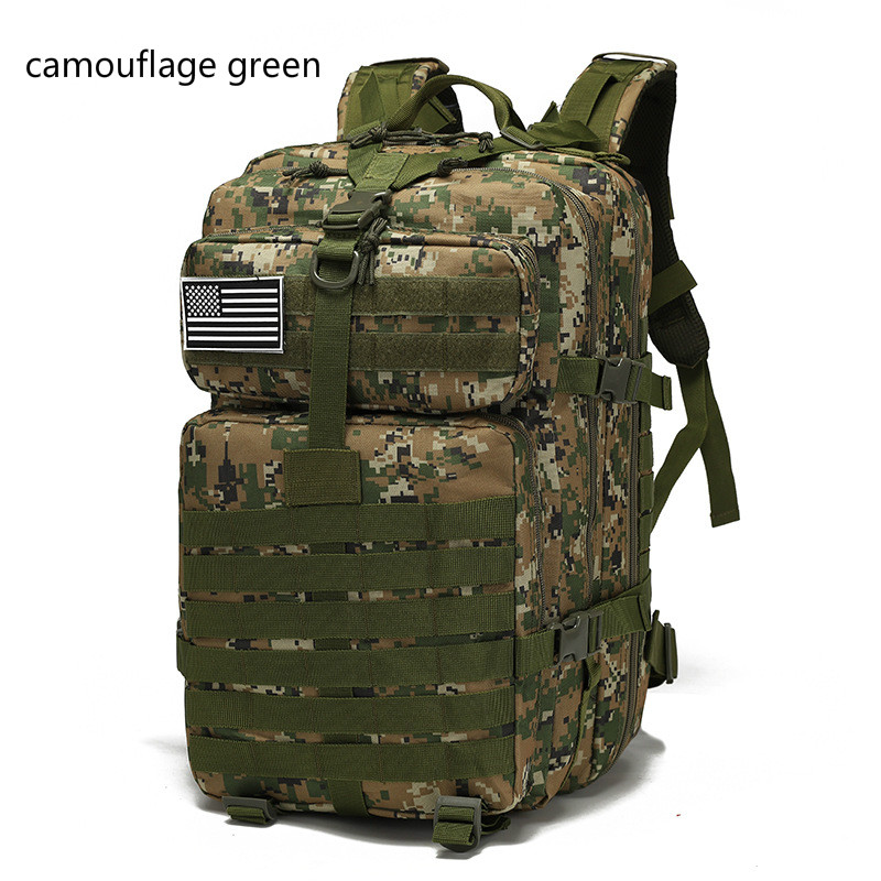 Oxford 50L1000D Nylon Waterpro - Rucksack Military Style ulasan dan harga