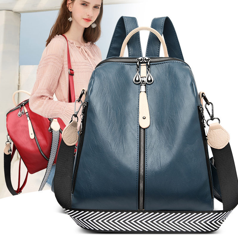 Fashion Backpack Women Soft Le - Fashion Backpack Women ulasan dan harga