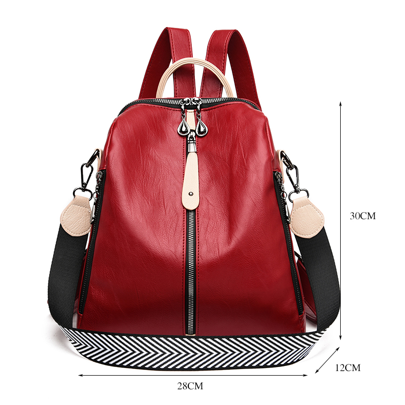 Fashion Backpack Women Soft Le - Fashion Backpack Women ulasan dan harga