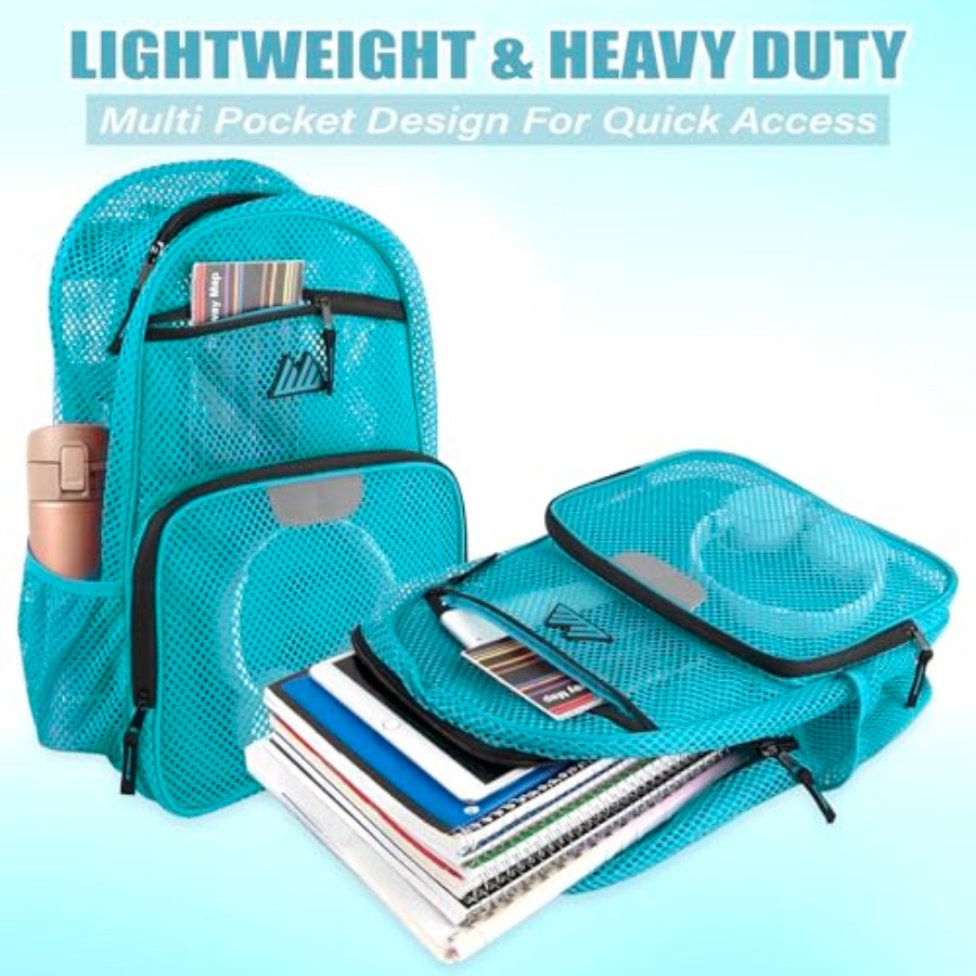 Reflective Mesh School Backpac - School Backpack Teen ulasan dan harga