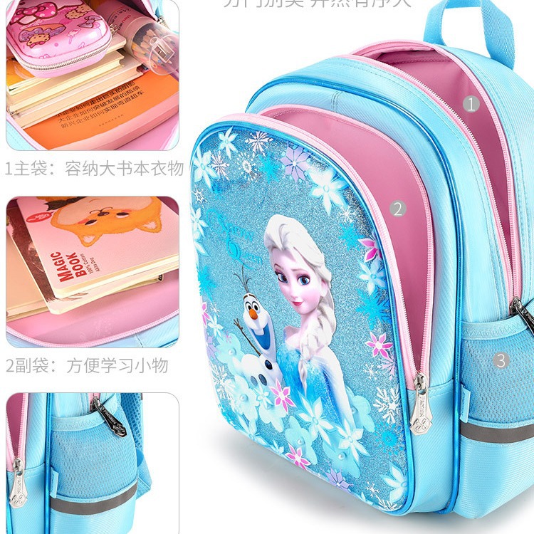 New Disney girls Cartoon Backp - School Backpack Teen ulasan dan harga